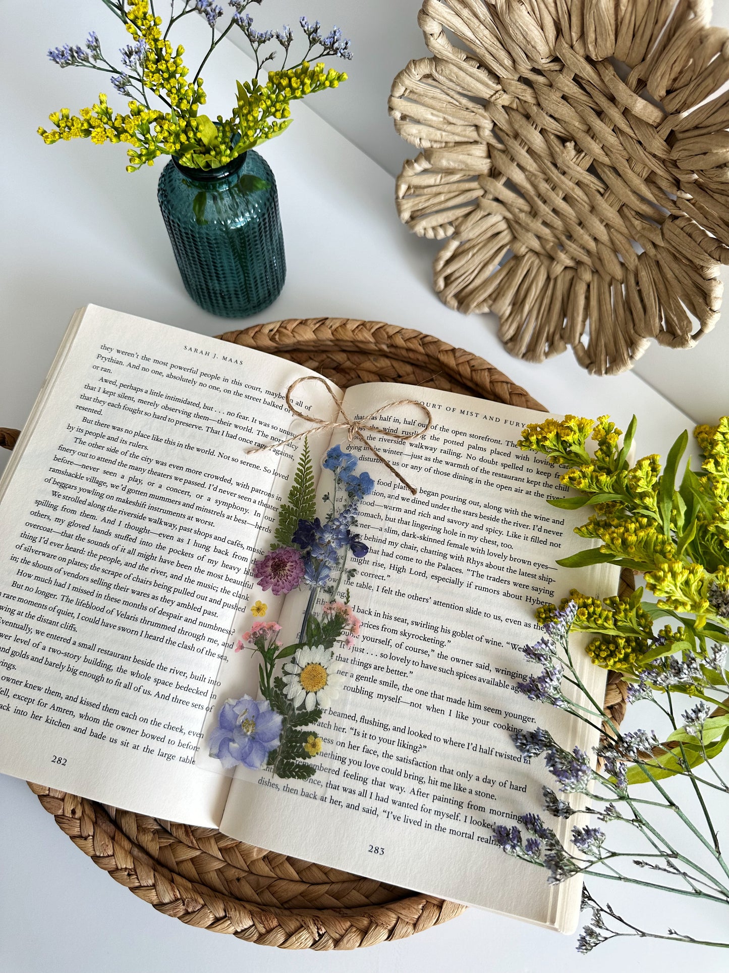 wildflower bookmark set