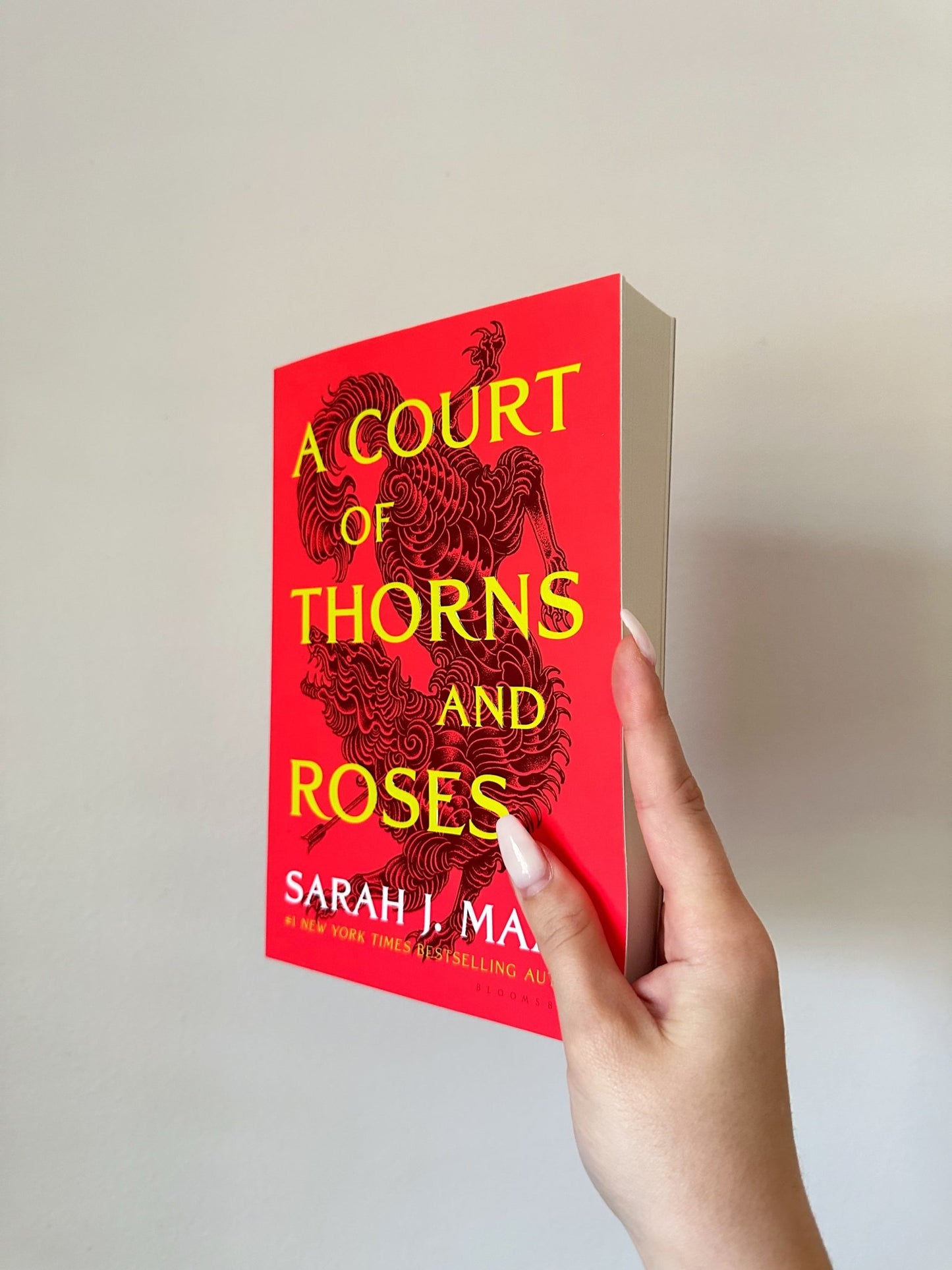 annotated copy of a court of thorns and roses