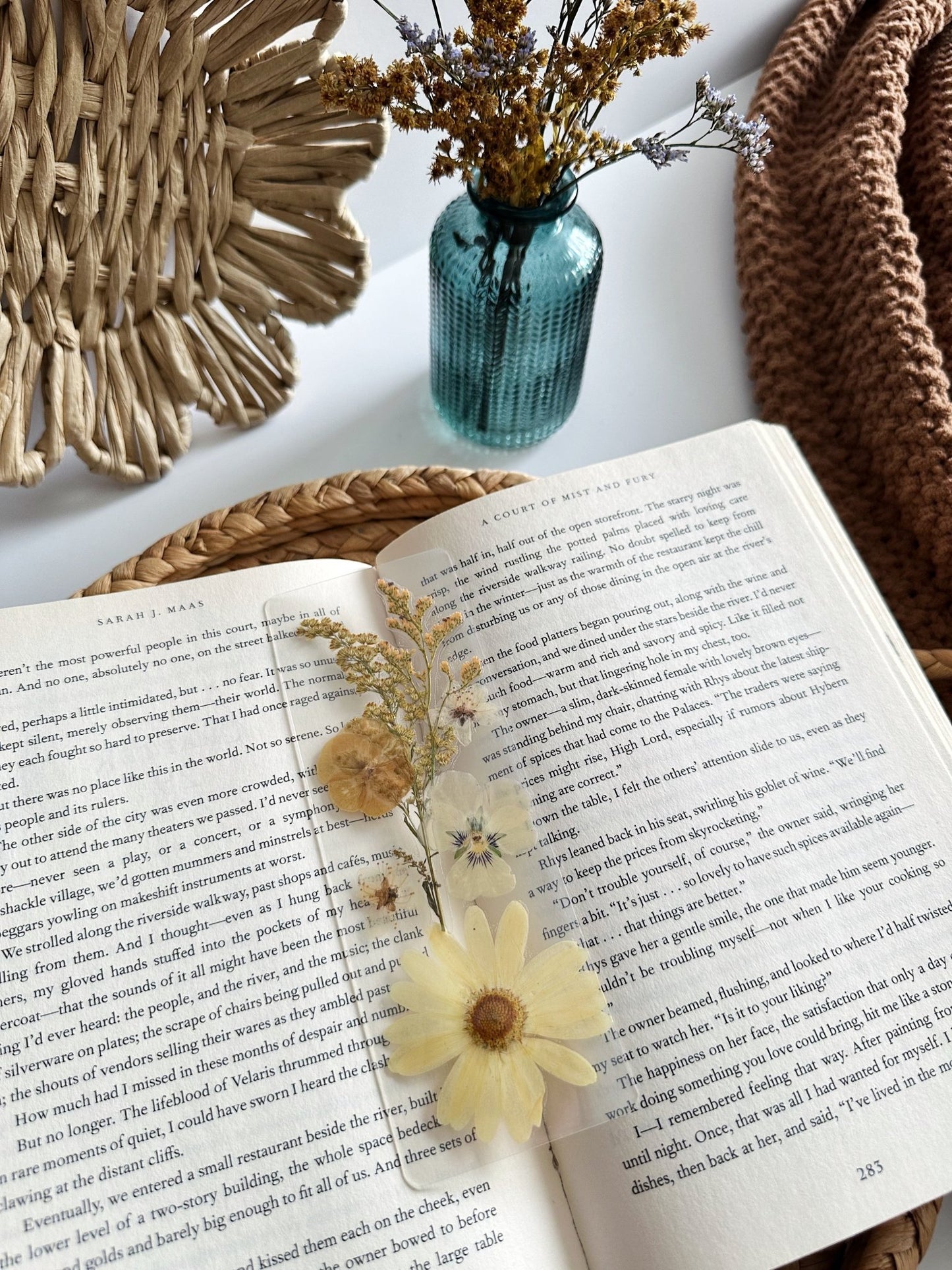 autumn bookmarks