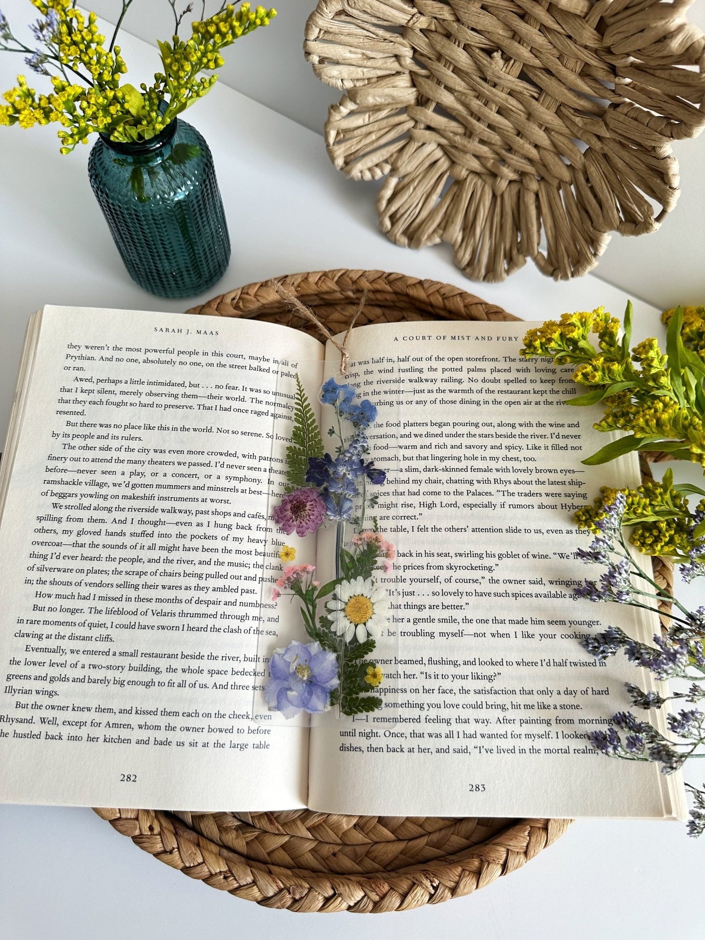 the wildflower bookmark