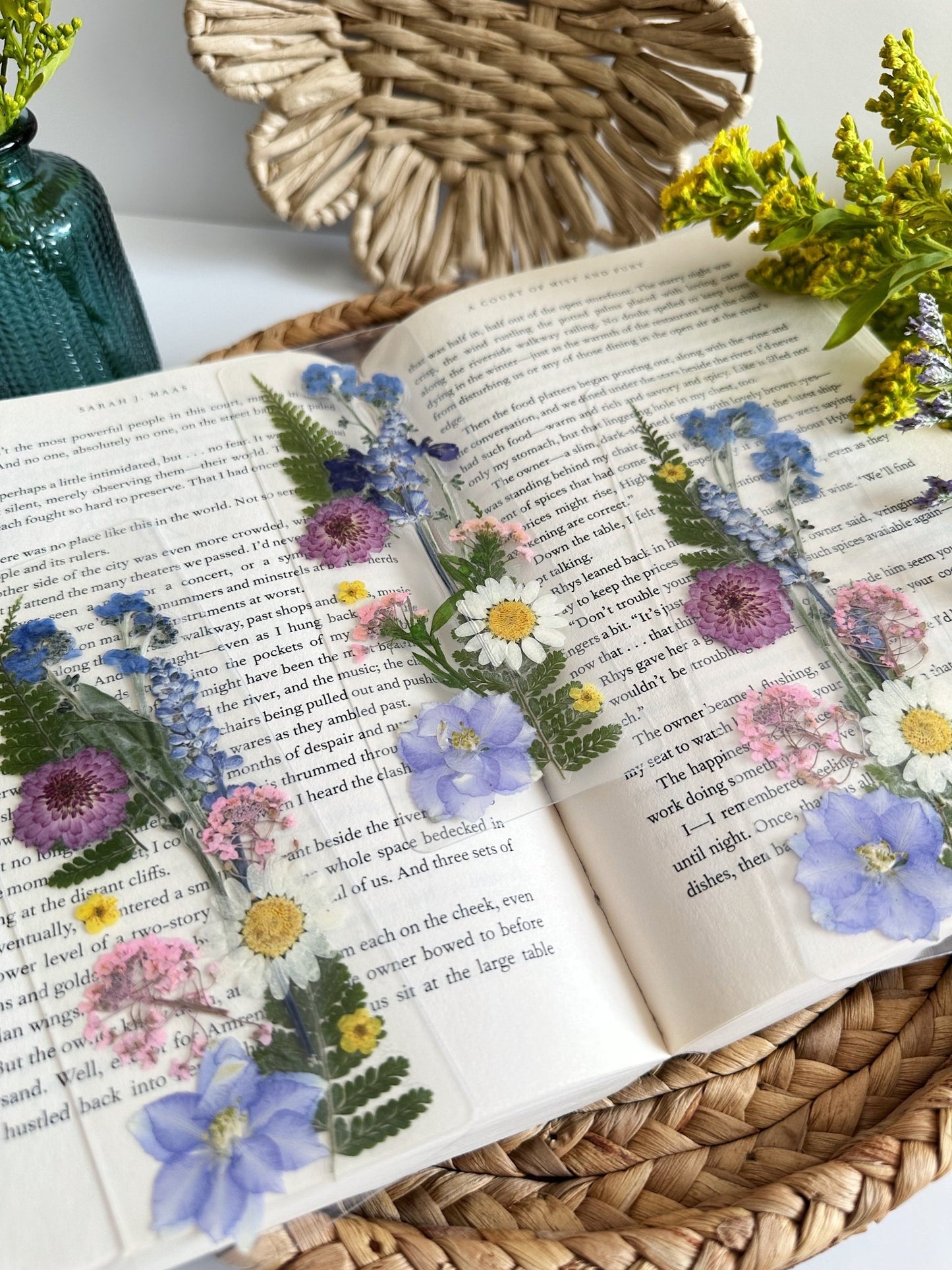 the wildflower bookmark